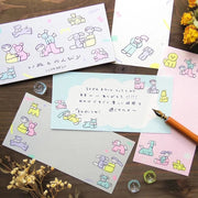 Tadashi Nishiwaki Relaxing with Dogs Notepad