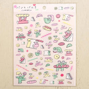 Tadashi Nishiwaki Bread and Health Stickers