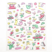 Tadashi Nishiwaki Bread and Health Stickers