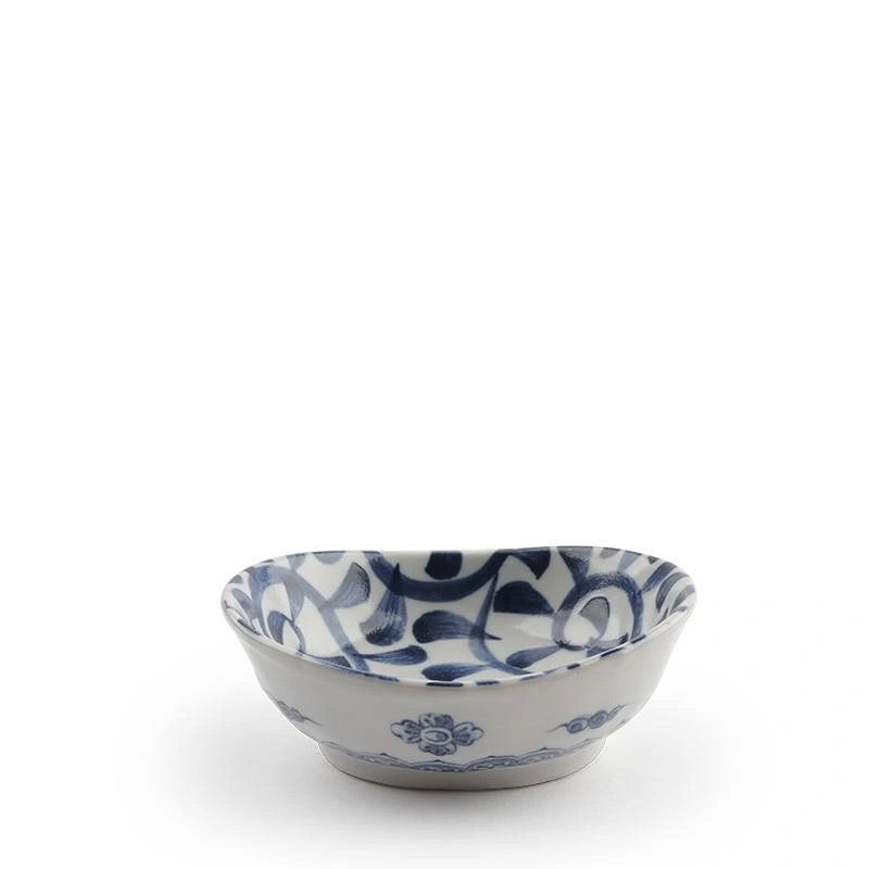 Blue & White Vines Bowl |  3.75"