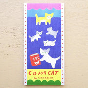 Tada Reiko C is for Cat Notepad