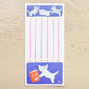 Tada Reiko C is for Cat Notepad