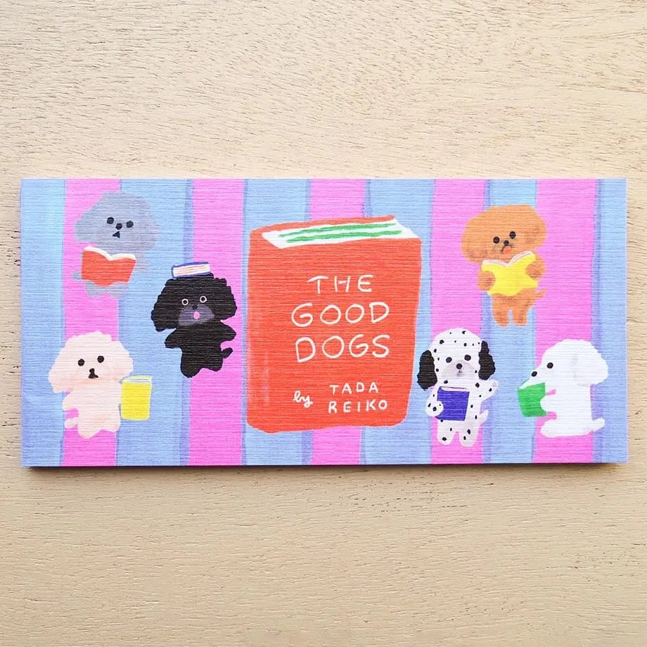 Tada Reiko The Good Dogs Notepad