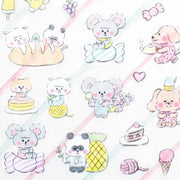 Noriyuki Echigawa Oyatsu and Animals Stickers