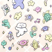 Kitazawa Heisuke Odaru Odaru Everyone Stickers