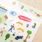 Suzuki Narumi One Day's Town Stickers
