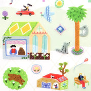 Suzuki Narumi One Day's Town Stickers