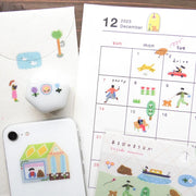 Suzuki Narumi One Day's Town Stickers