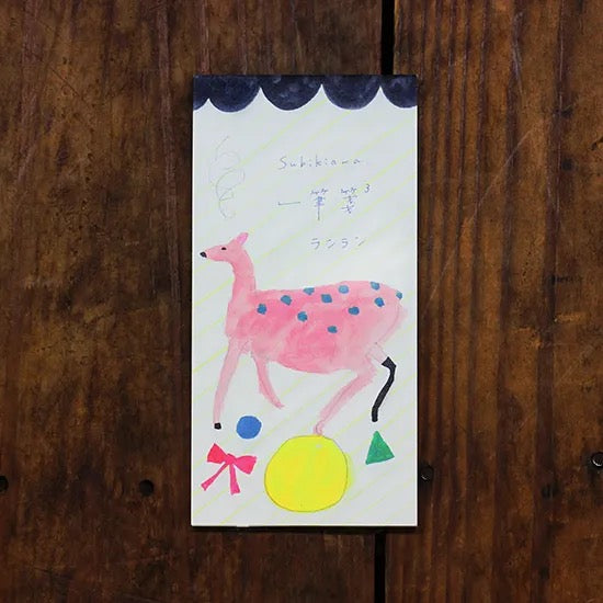 Subikiawa Hananokao Ranran Notepad