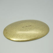 Brass Plate Oval - Solid Brass