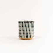 Mino Ware Stripes Japanese Handmade Teacup