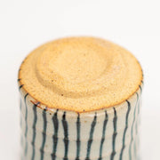 Mino Ware Stripes Japanese Handmade Teacup