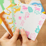 Retro Memo Pad - Pink Cat
