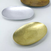 Brass Plate Oval - Solid Brass