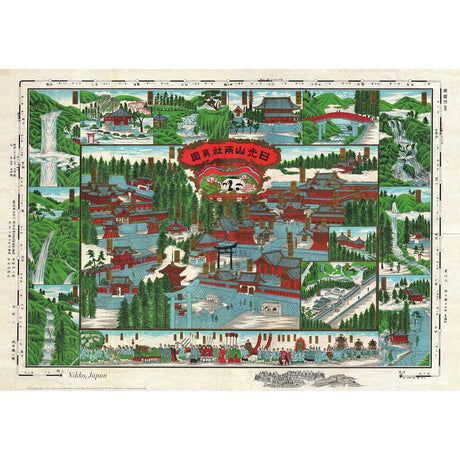 Nikko Japan Print/Wrap