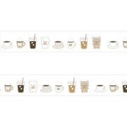 Papier Platz Washi |  Bear Coffee