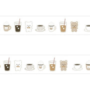 Papier Platz Washi |  Bear Coffee