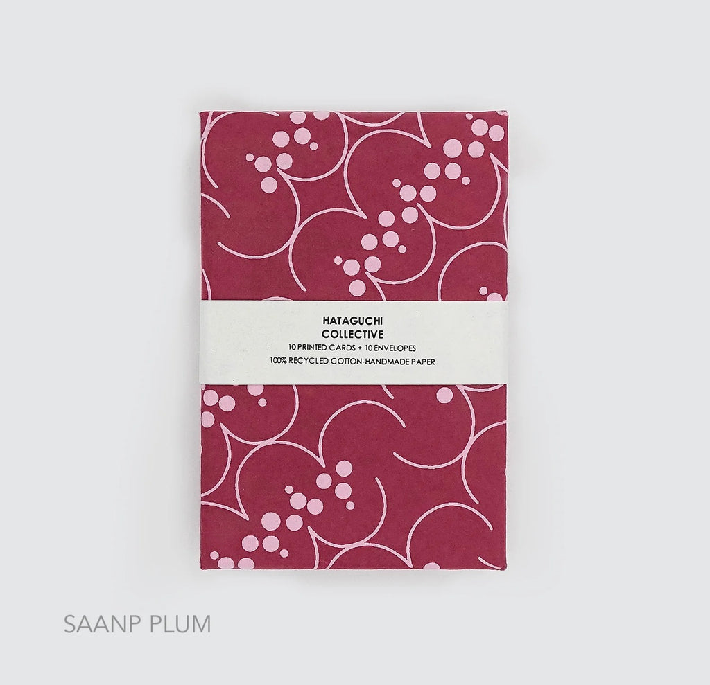 Greeting Card Set | Saanp Plum