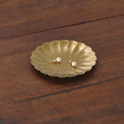 Brass Petal Plate | Small