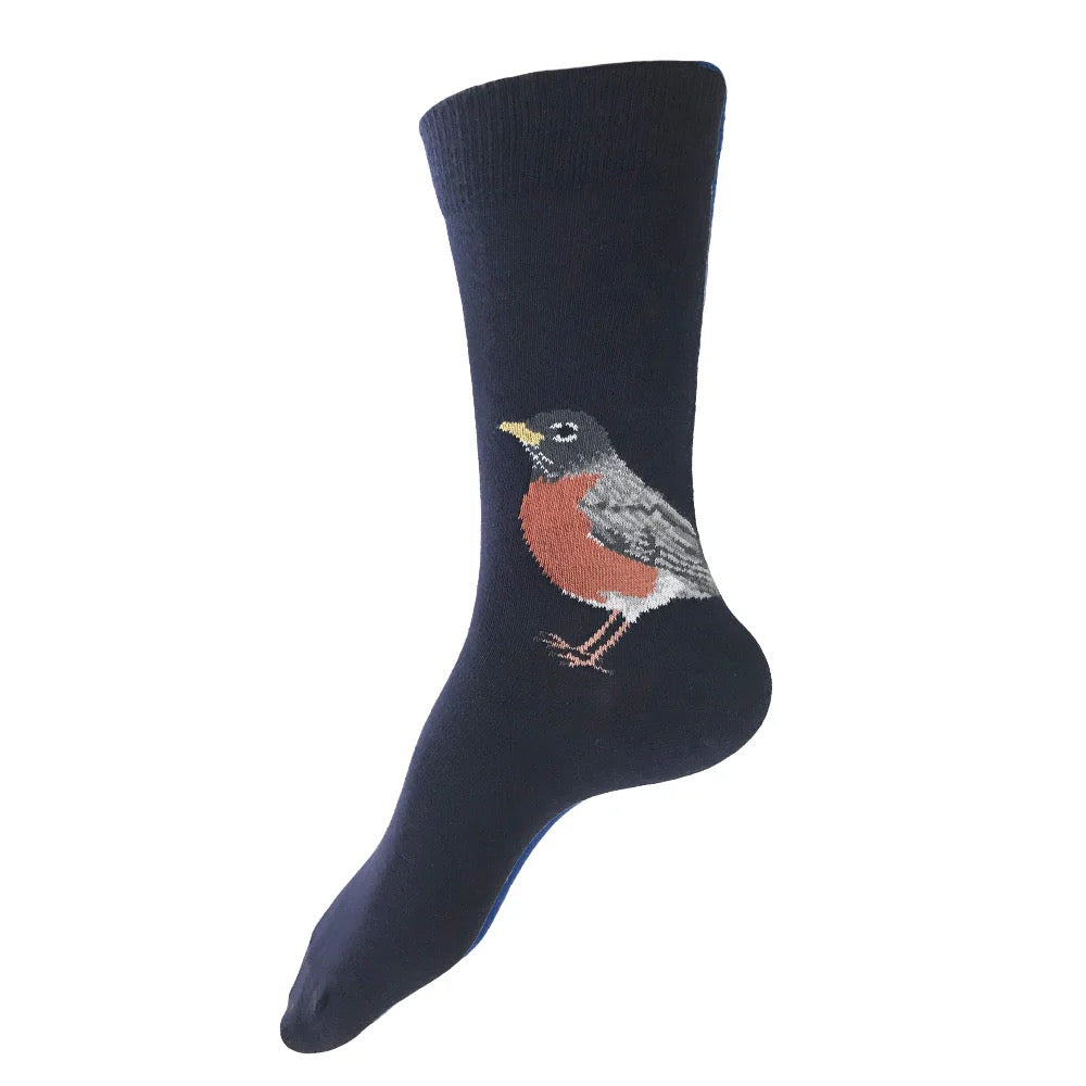 Robin Socks | Navy