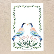 Midori Asano Paperby Birds Postcard Set