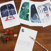 Nishi Shuku Scene Postcard Set