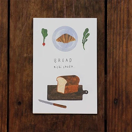 Nishi Shuku Bread Postcard Set