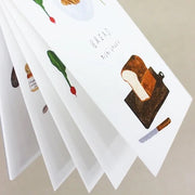 Nishi Shuku Bread Postcard Set