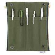 Luddite Canvas Bendy Pen Case | Asst Colors
