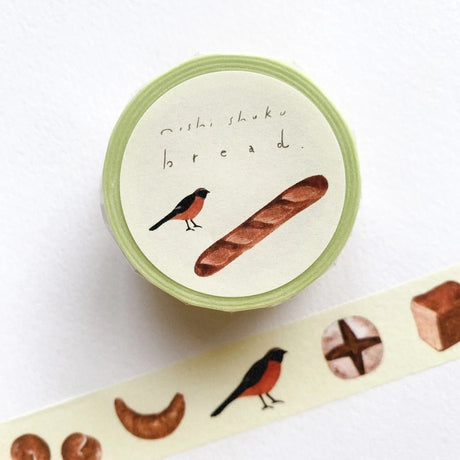 Nishi Shuku Bread Washi Tape