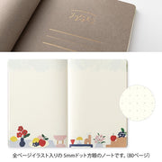 Midori B6 Yuru Log Notebook - Textile