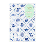Midori B6 Yuru Log Notebook - Blue Nordic