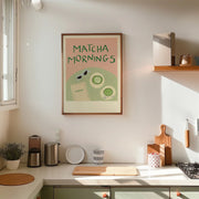 Matcha Mornings in Copenhagen Print | 11x14