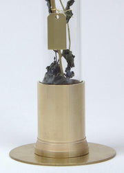 Herbarium Brass & Glass Dome Flower Vase - Solid