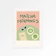 Matcha Mornings in Copenhagen Print | 11x14