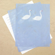 Subikiawa Swan in February Letter Set