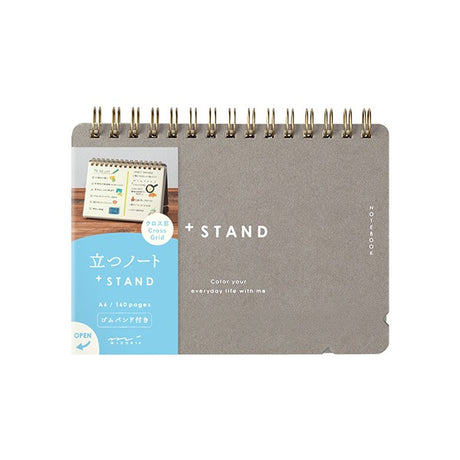 Notebook A6 +Stand Cross Grid