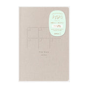 Midori B6 Yuru Log Notebook - Monthly Schedule