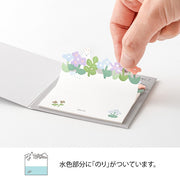 Die-Cut Sticky Note | Rabbit Flower Garden