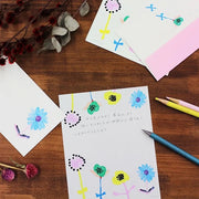 Subikiawa Hananokao Letter Set