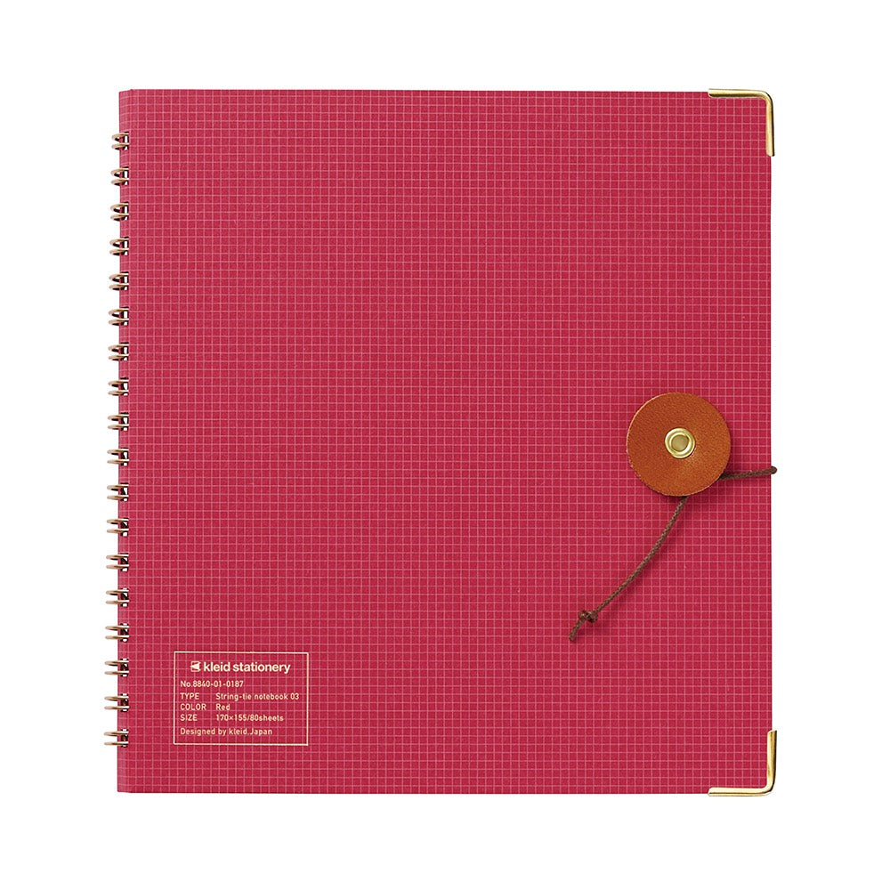 Kleid String-Tie Notebook | 2mm Grid