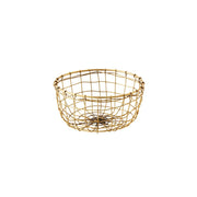 Iron Wire Basket Round Shallow S