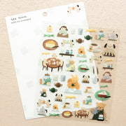 Mariko Fukuoka Tea Time Stickers