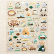 Mariko Fukuoka Tea Time Stickers