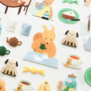 Mariko Fukuoka Tea Time Stickers