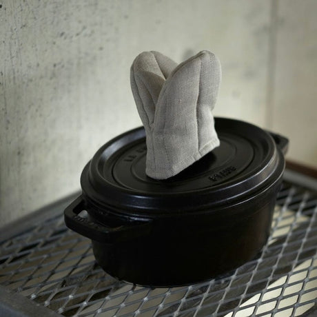 Linen Oven Mitten
