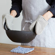 Linen Oven Mitten