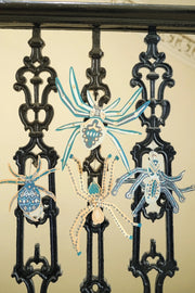 Hanging Spiders Paper Ornaments