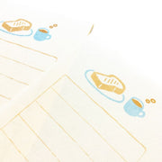 Furukawa Paper Mini Letter Set - Morning Toast & Coffee