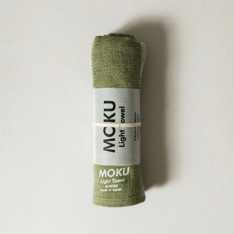 Moku Light Towel | Hand Towel - Green